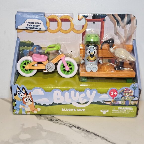 Bluey and Bicycle Figure Vehicle and Figure Pack - Picture 3 of 7